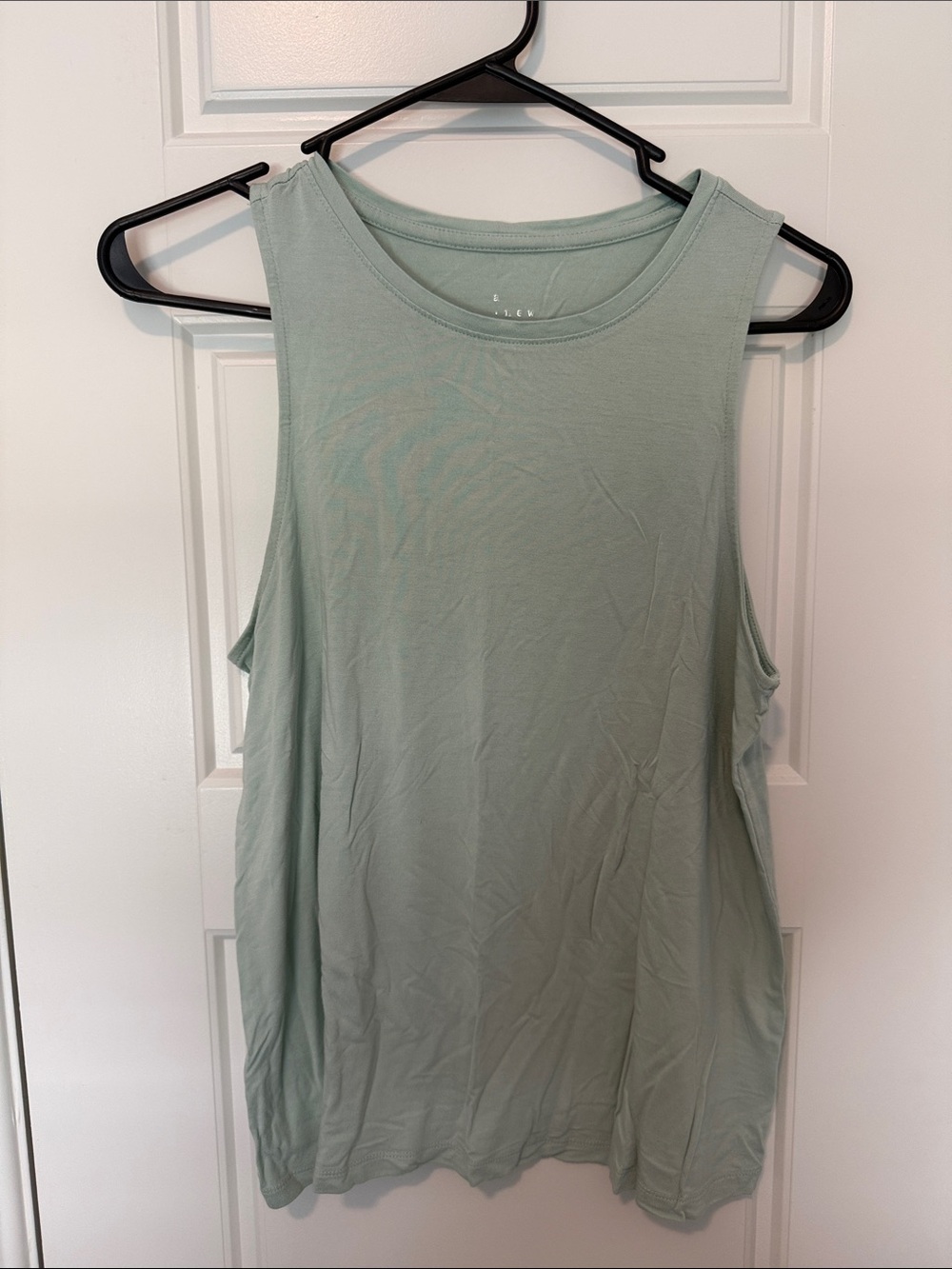 a new day Relaxed Scoop Tank in Sage Green